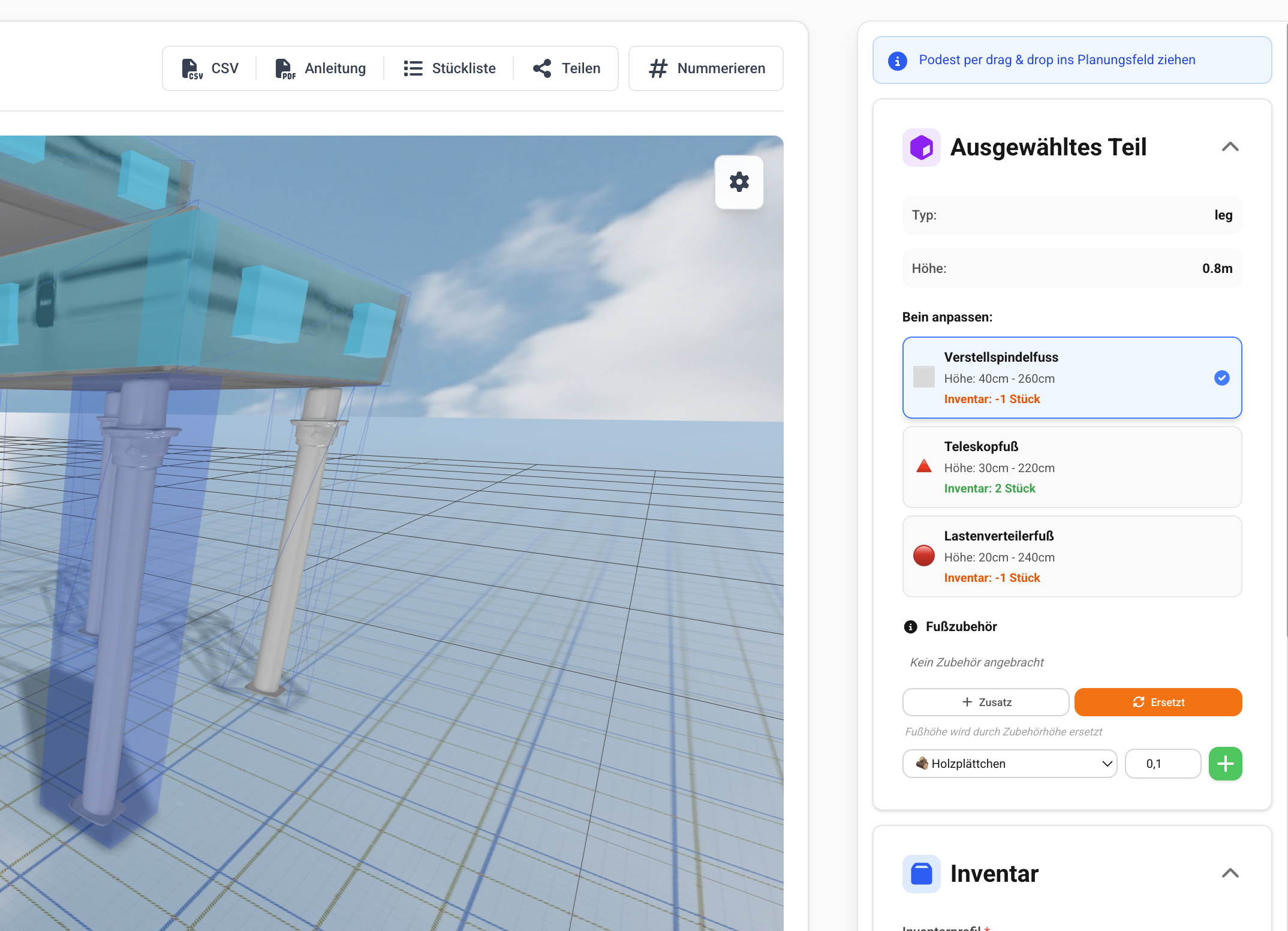 Changelog screenshot