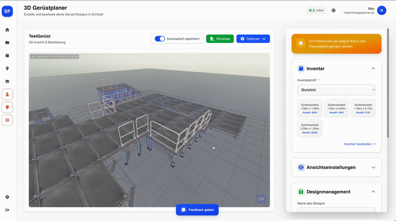 Intuitive 3D-Planung statt Excel-Listen